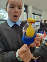 5th Class Learns About Lungs with Fun Experiment 