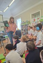 Visit to Pembroke Library