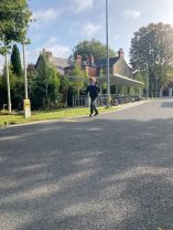 Speed-walking replaces daily mile during Walk to School Week! 