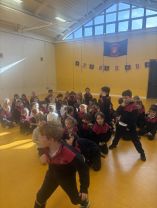 Visit from Garda Barry.