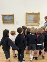 Junior Infants visit the National Gallery and Merrion Square 