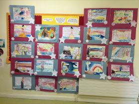 Sea shanties and Lighthouses in Ms Finnegan’s 1st Class 