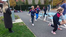 5th and 6th Class parents join Marathon Kids Preparations!