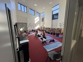 Thank you Greg for an amazing Yoga class!