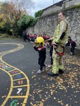 Dublin fire brigade come to visit! 