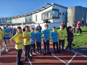 Running on Irishtown running track