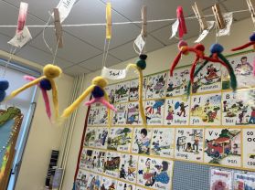 Junior Infants' Felting Workshops with Gabi McGrath