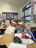 Happy Christmas from everyone in Ms Doyle\'s 4th Class 🎄🎅☃️